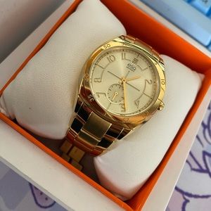 ESQ Movadi Origin gold tone watch model 07101401